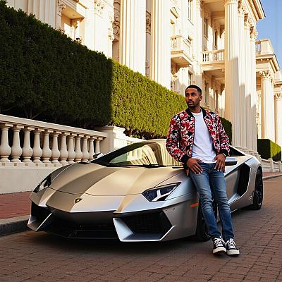 Luxury car lifestyle